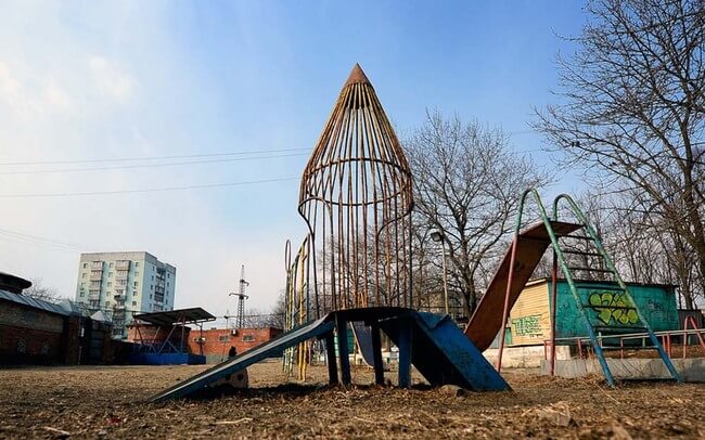 детские площадки СССР