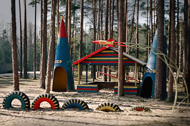 Советские детские площадки