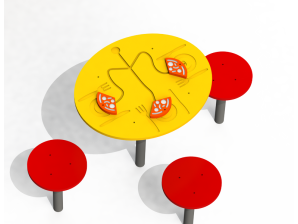 Столик со стульчиками "Пицца"