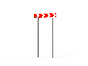 Дорожный знак «Направление поворота»