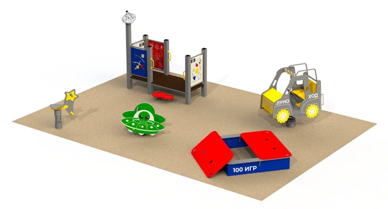 Проект игровой площадки для детского сада